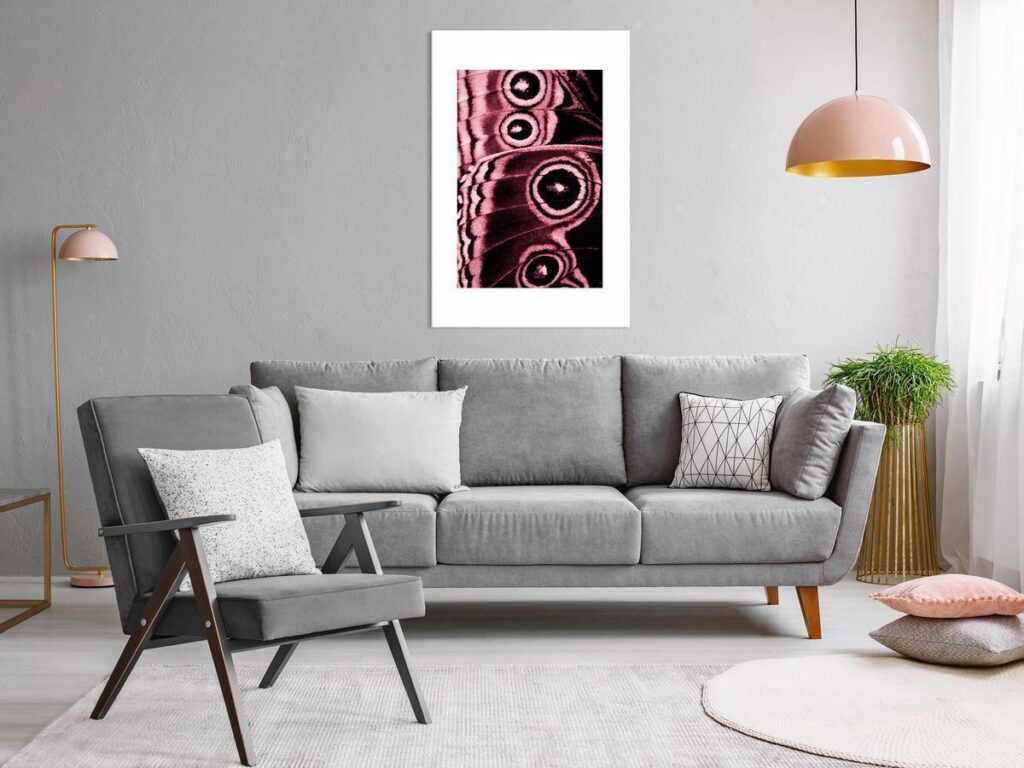 Schilderij - Subtlety of Nature (1 Part) Vertical