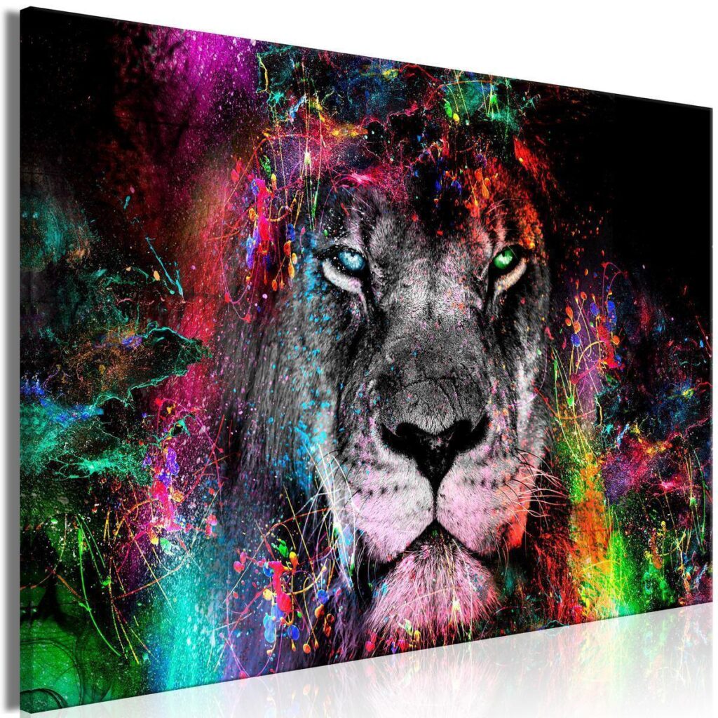 Schilderij - Sun of Africa (1 Part) Wide - Afbeelding 2