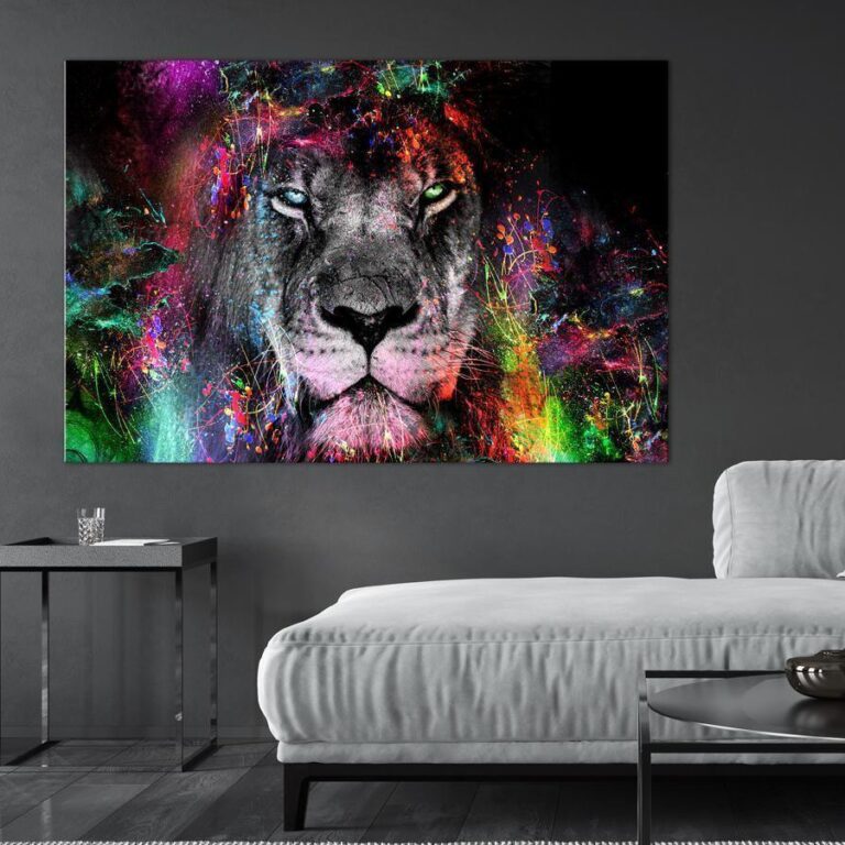 Schilderij - Sun of Africa (1 Part) Wide