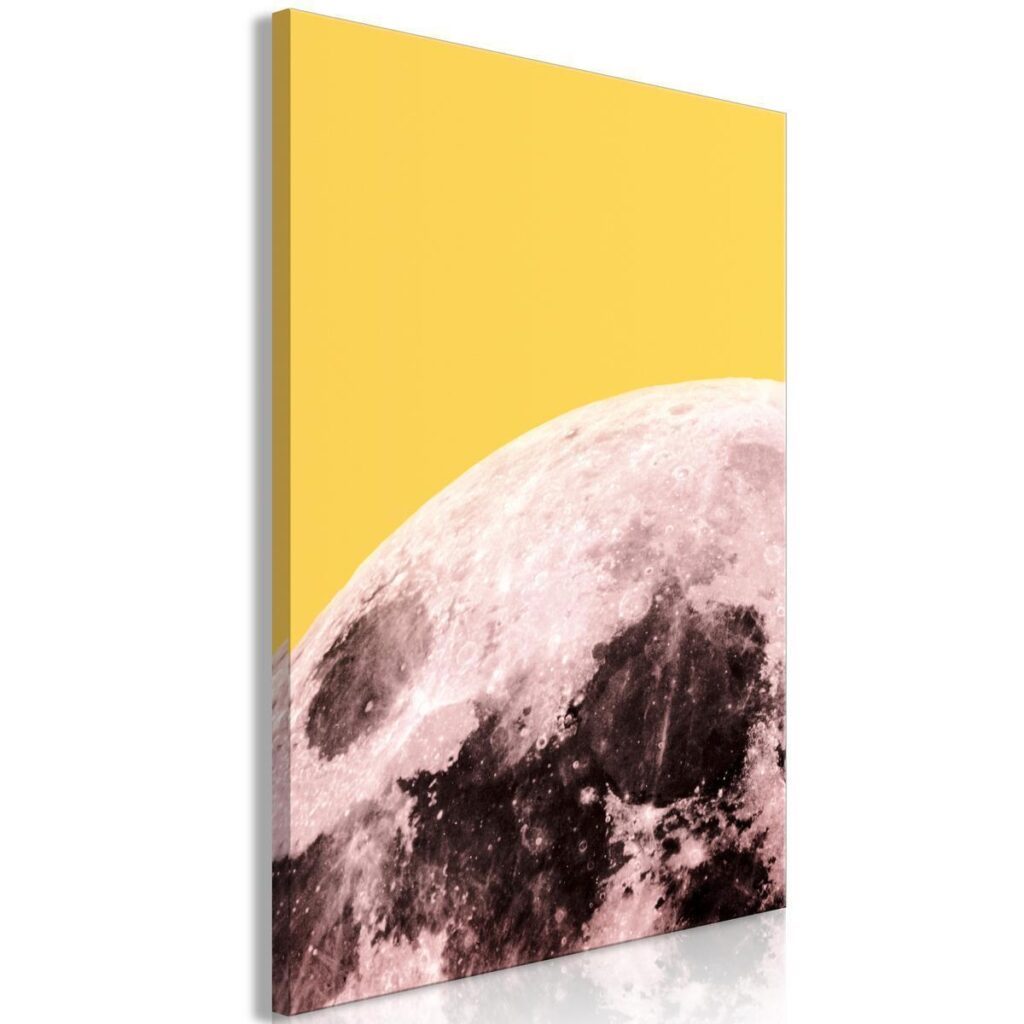 Schilderij - Sunny Moon (1 Part) Vertical - Afbeelding 2