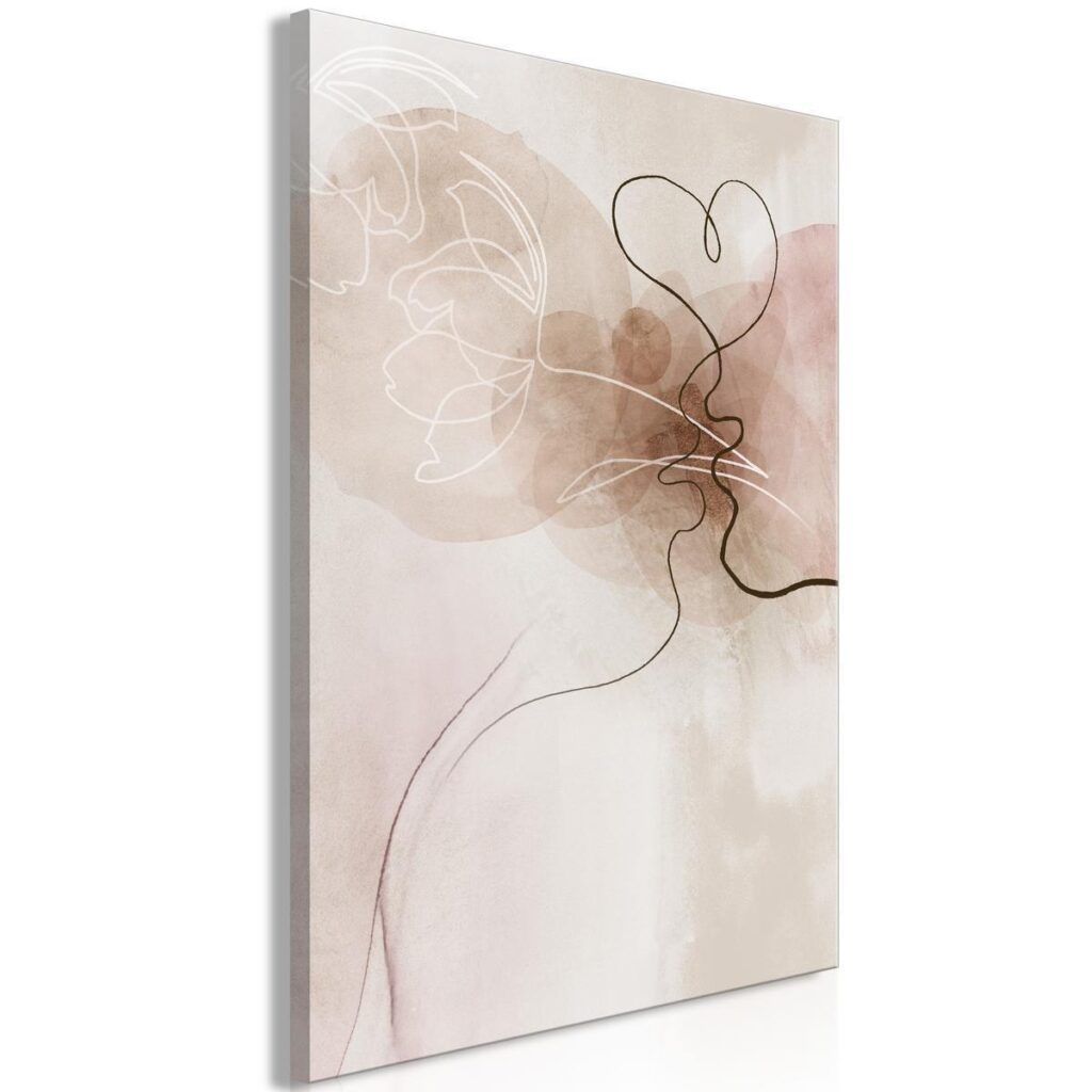 Schilderij - Tangled in Dreams (1 Part) Vertical - Afbeelding 2