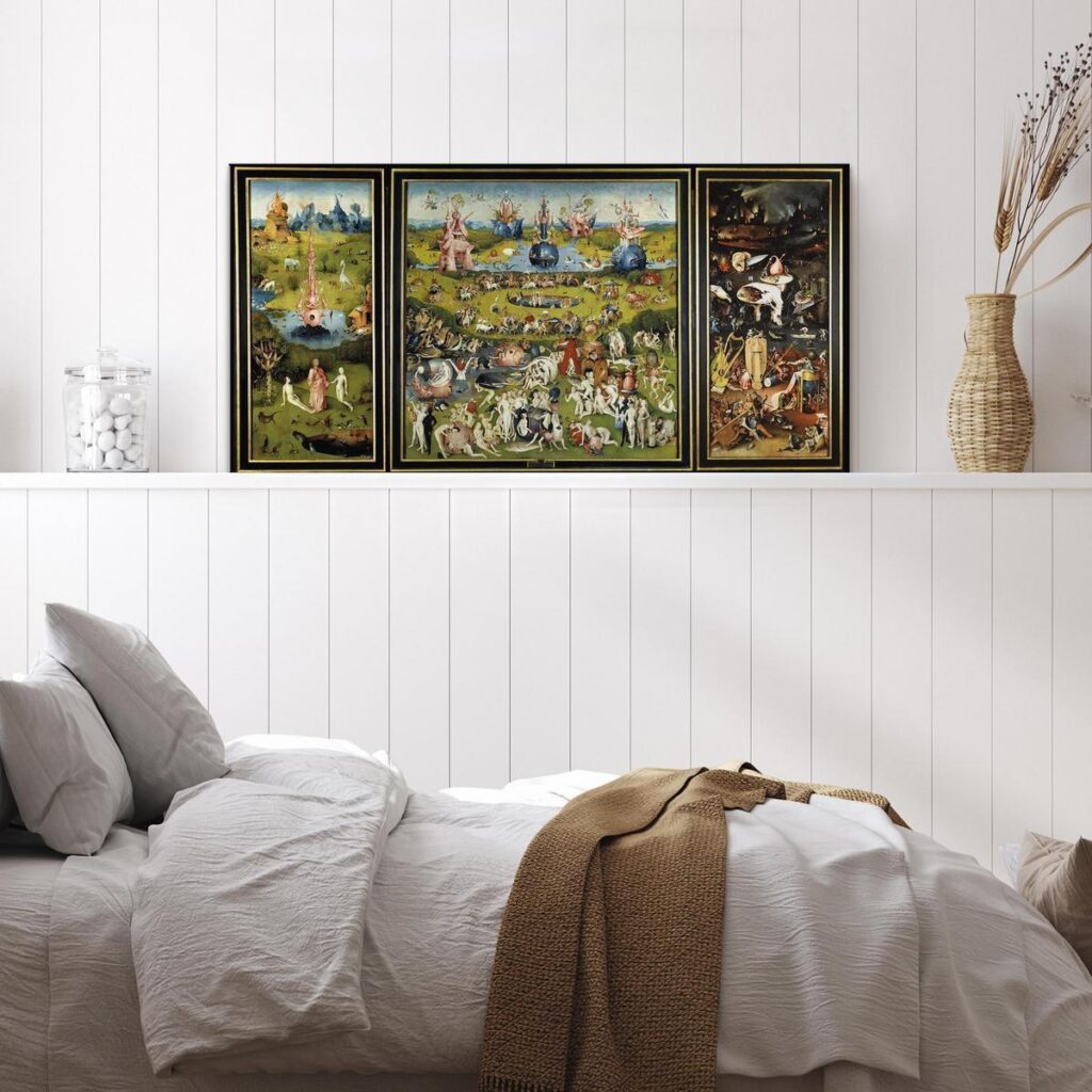 Schilderij - The Garden of Earthly Delights - Afbeelding 2