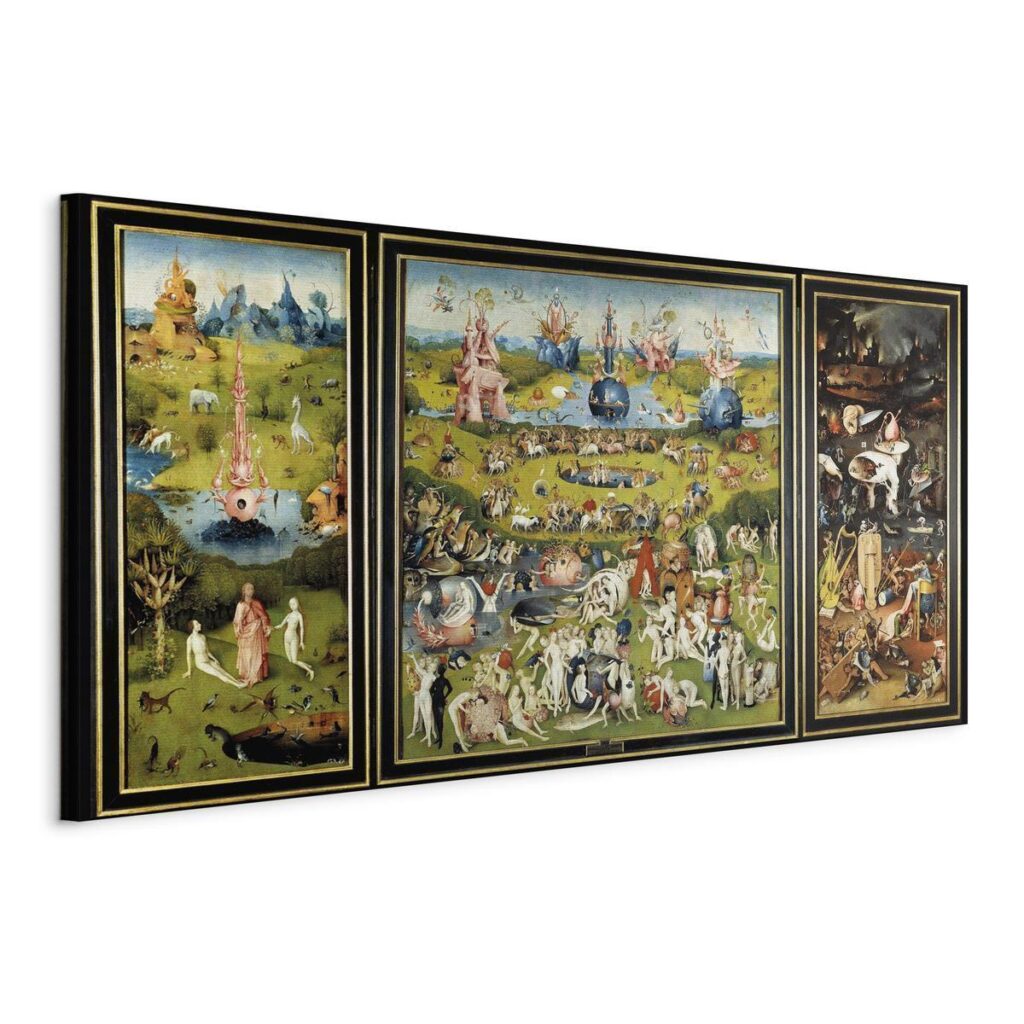 Schilderij - The Garden of Earthly Delights - Afbeelding 3