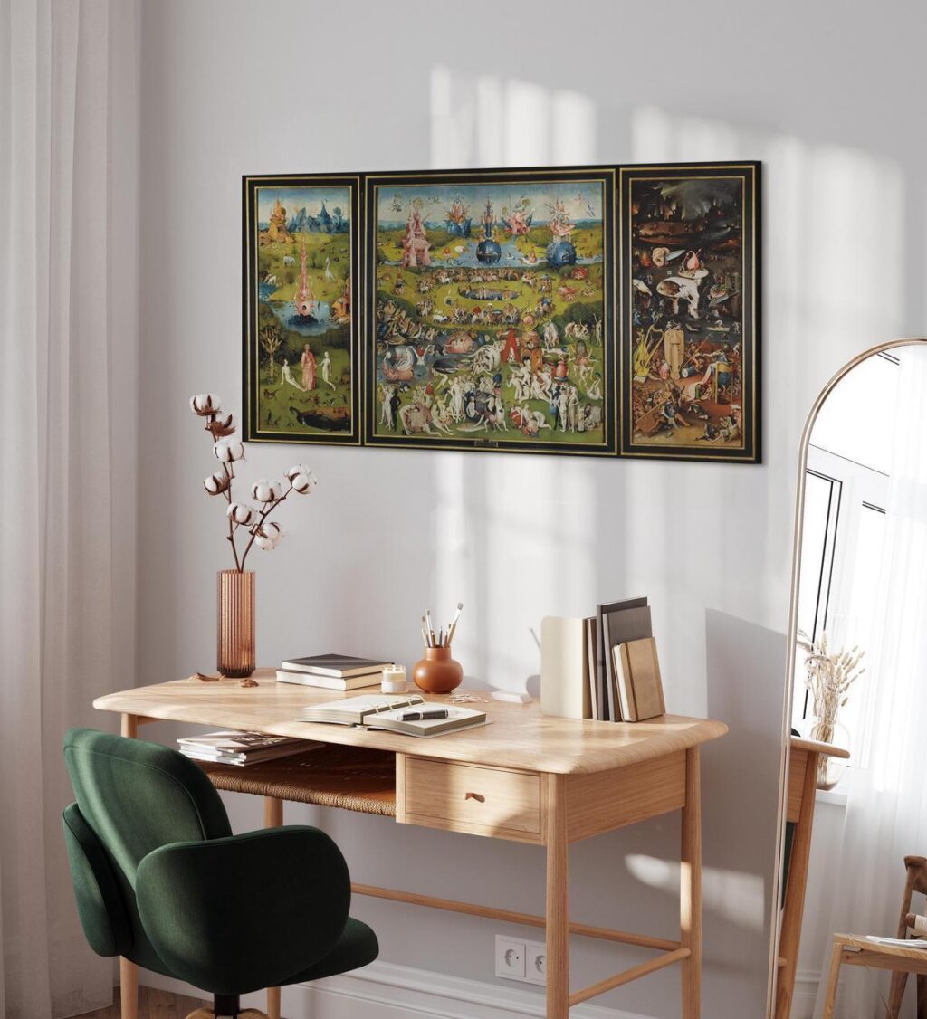Schilderij - The Garden of Earthly Delights