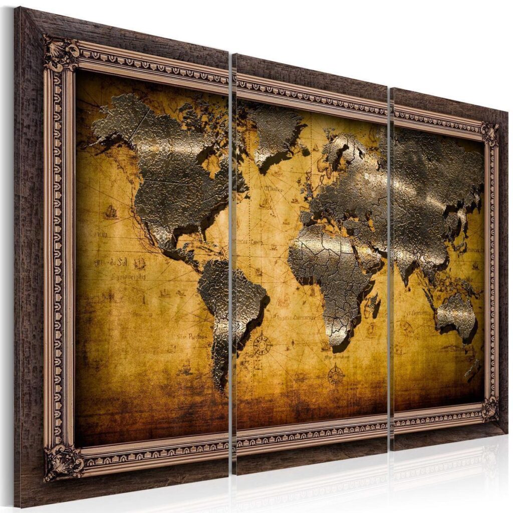 Schilderij - The World in a Frame - Afbeelding 2