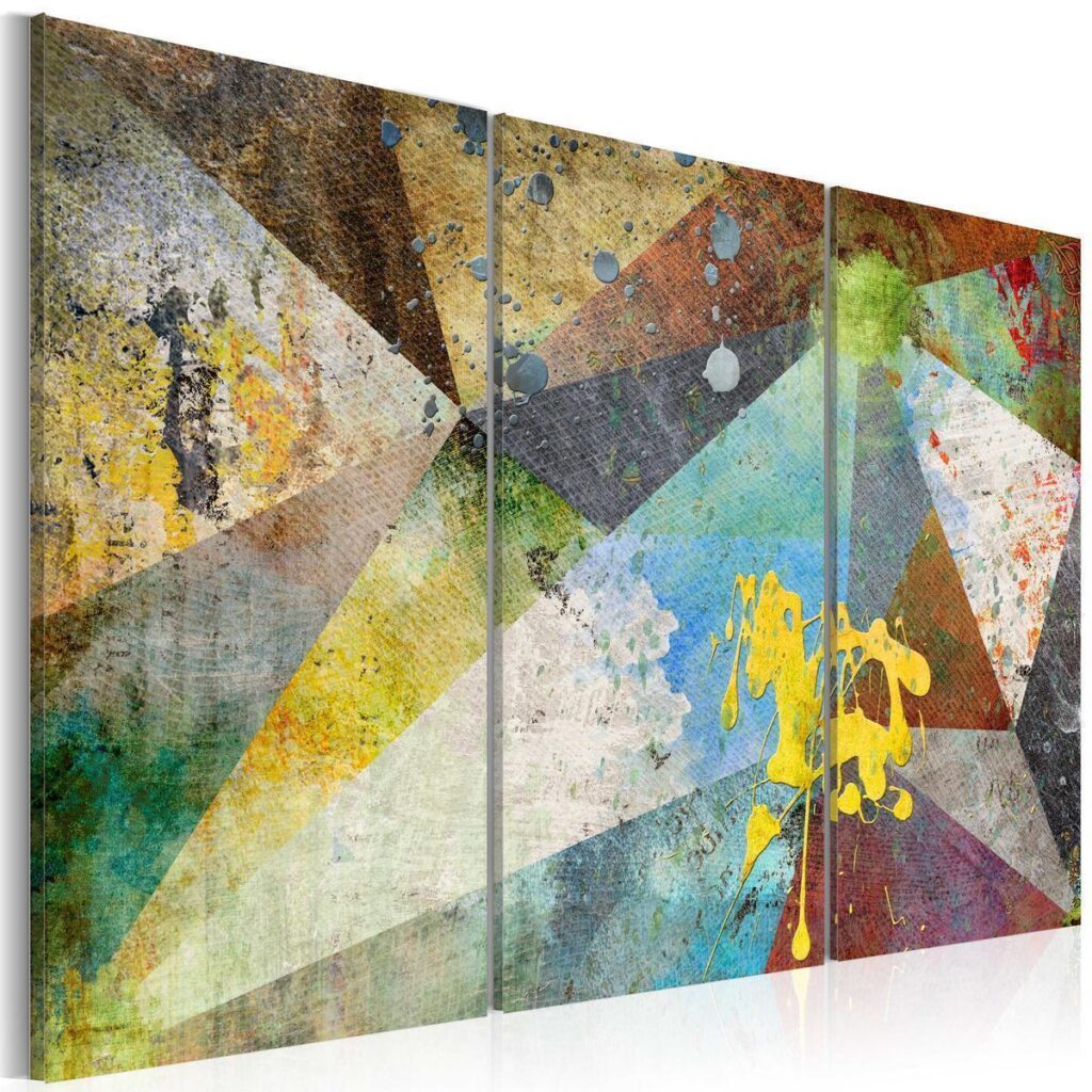 Schilderij - Through the Prism of Colors - Afbeelding 2