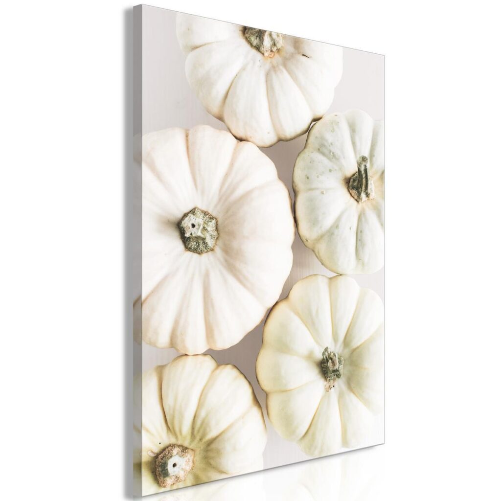 Schilderij - Time for Pumpkins (1 Part) Vertical - Afbeelding 2