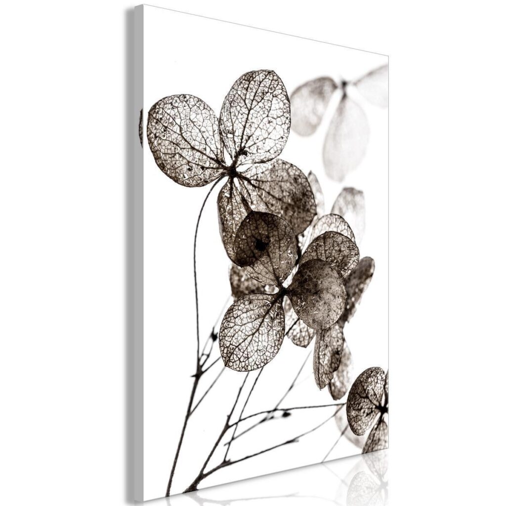 Schilderij - Transparent Clover (1 Part) Vertical - Afbeelding 2