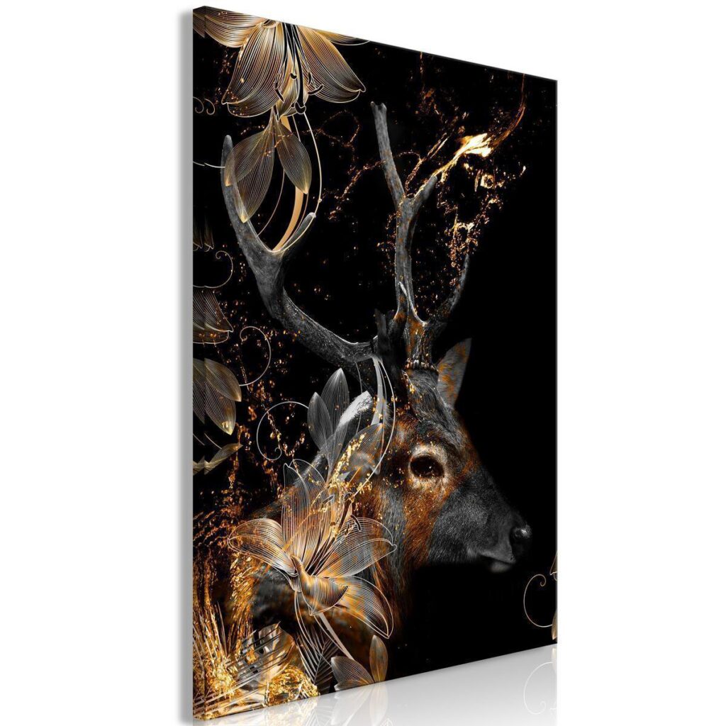 Schilderij - Treasure of the Woods (1 Part) Vertical - Afbeelding 2
