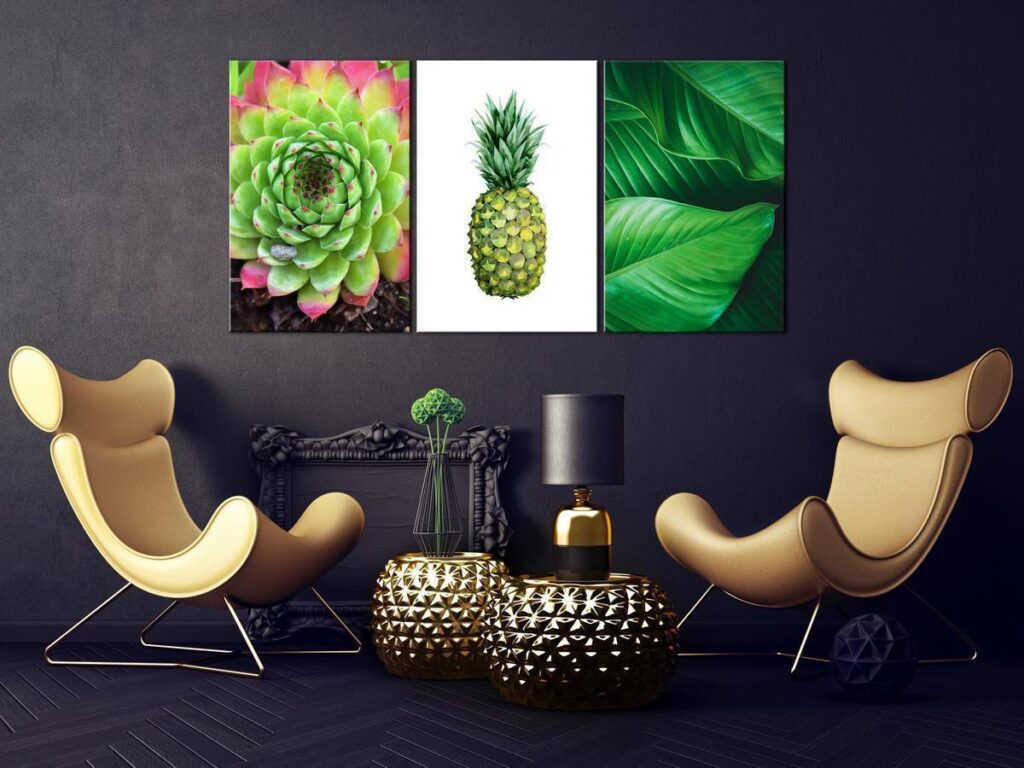 Schilderij - Treasures of the Tropics (3 Parts) - Afbeelding 2