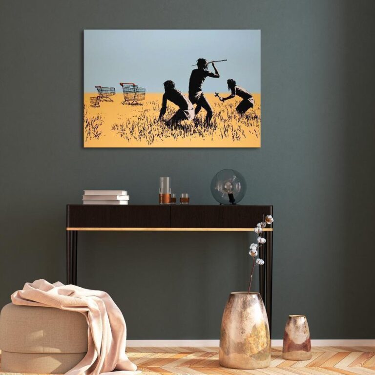 Schilderij - Trolley Hunters (1 Part) Wide