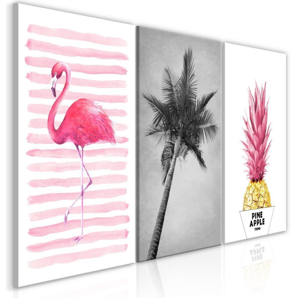 Schilderij - Tropical Heat (3 Parts)
