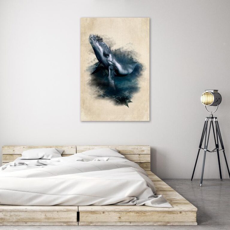 Schilderij - Underwater Adventure (1 Part) Vertical
