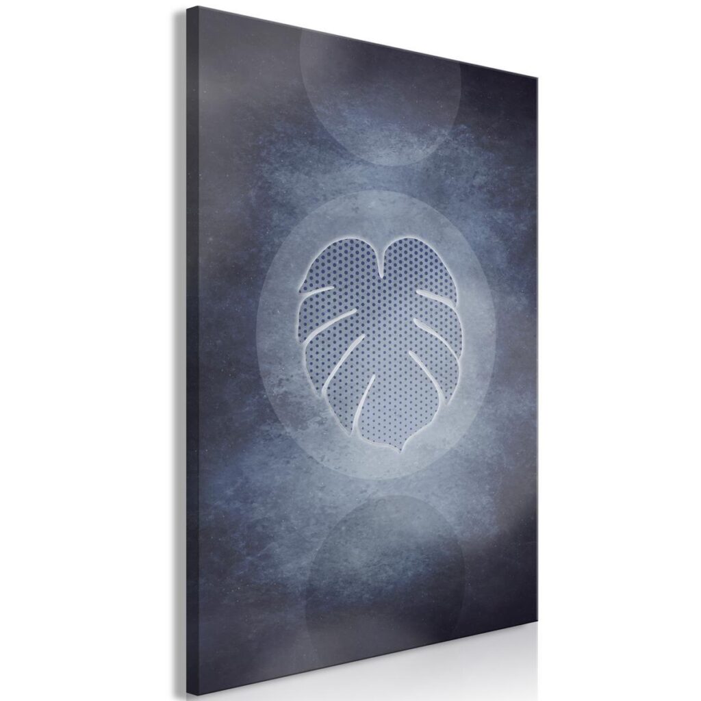 Schilderij - Unusual Monstera (1 Part) Vertical - Afbeelding 2