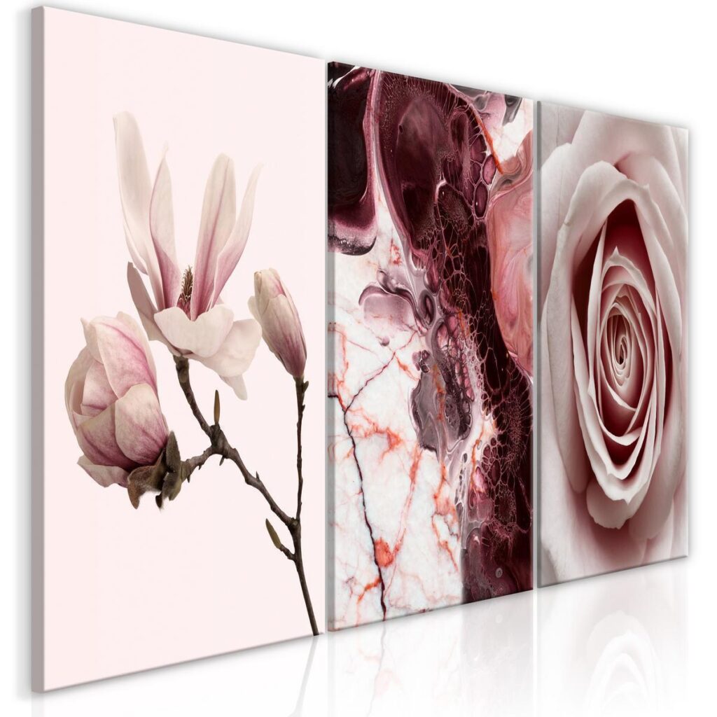 Schilderij - Vanilla Experience (3 Parts)