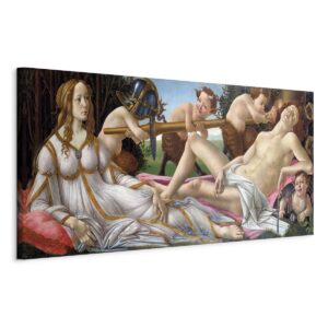 Schilderij - Venus and Mars
