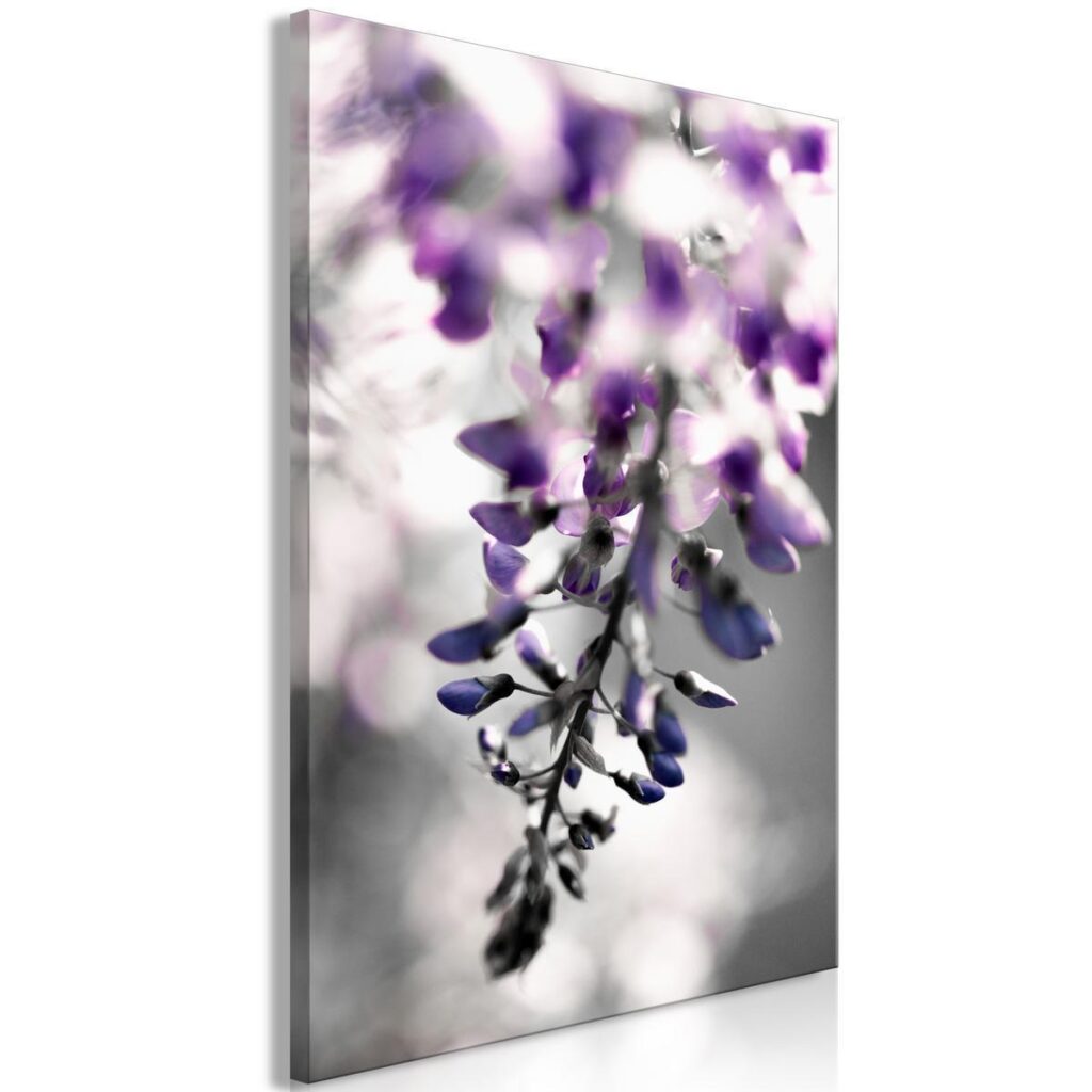 Schilderij - Violet Ringtones (1 Part) Vertical - Afbeelding 2