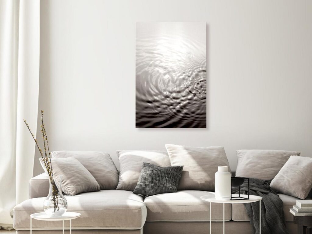 Schilderij - Water Surface (1 Part) Vertical