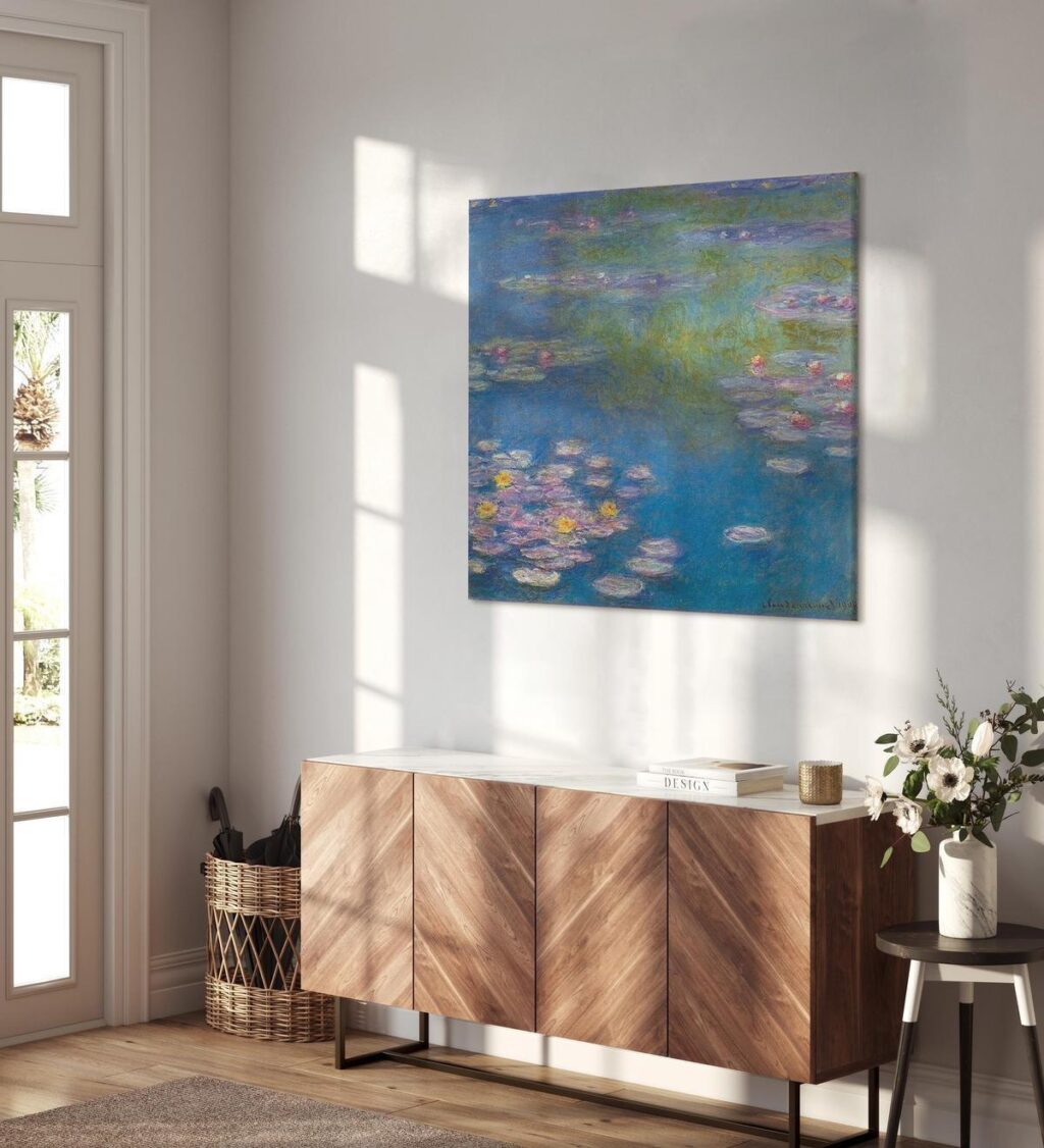 Schilderij - Water lilies in Giverny - Afbeelding 3