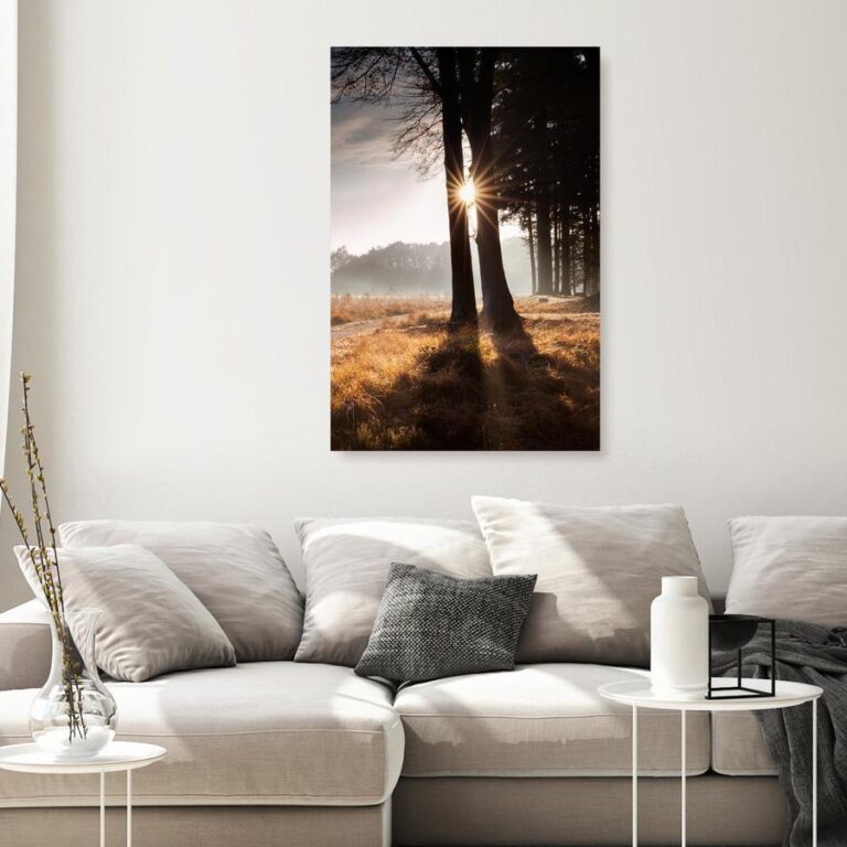 Schilderij - We Are a Ray (1 Part) Vertical