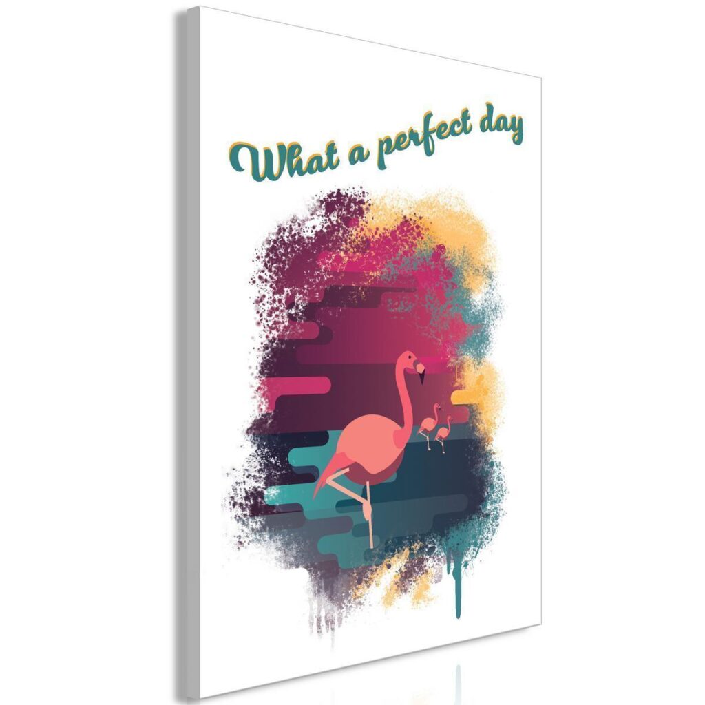Schilderij - What a Perfect Day (1 Part) Vertical - Afbeelding 2