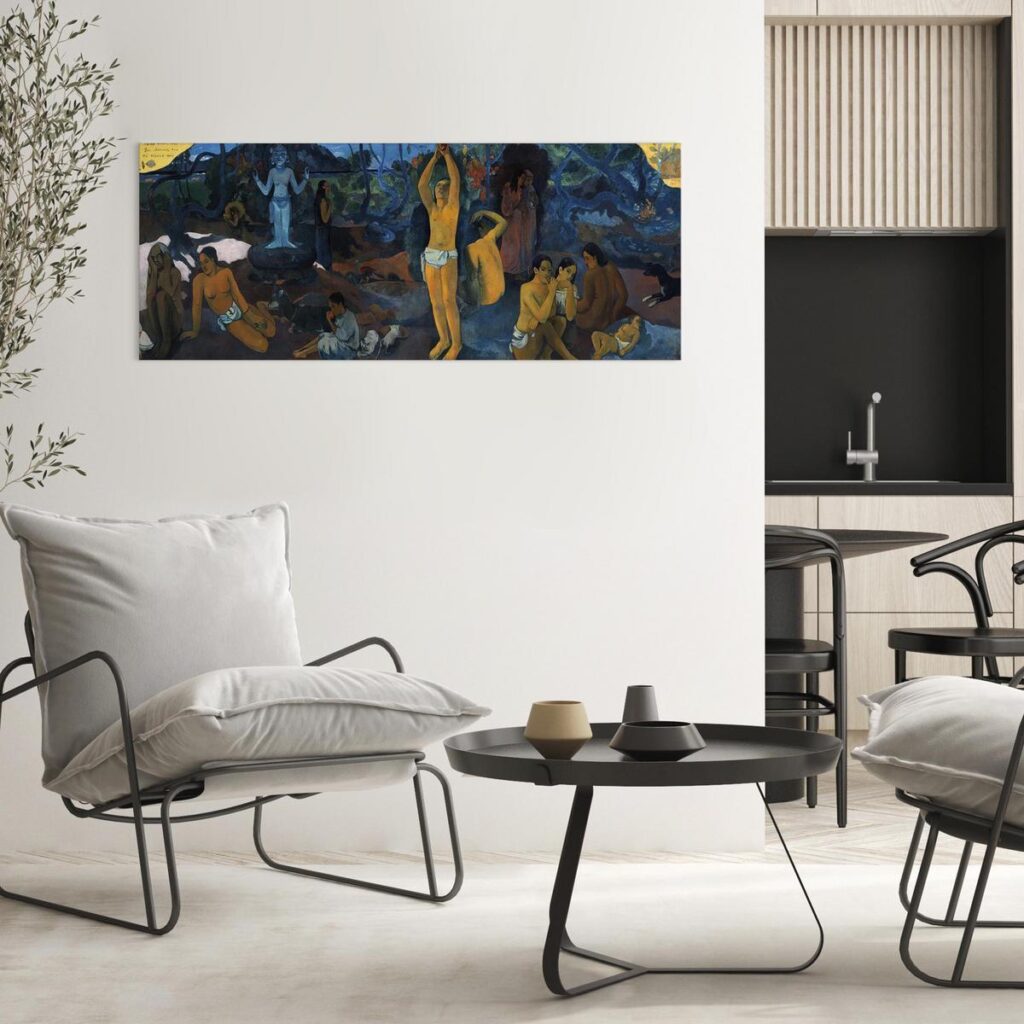 Schilderij - Where Do We Come From? What Are We? Where Are We Going? - Afbeelding 2