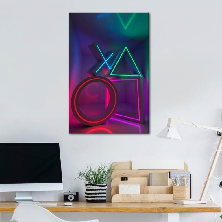 Schilderij - Win Zone (1 Part) Vertical