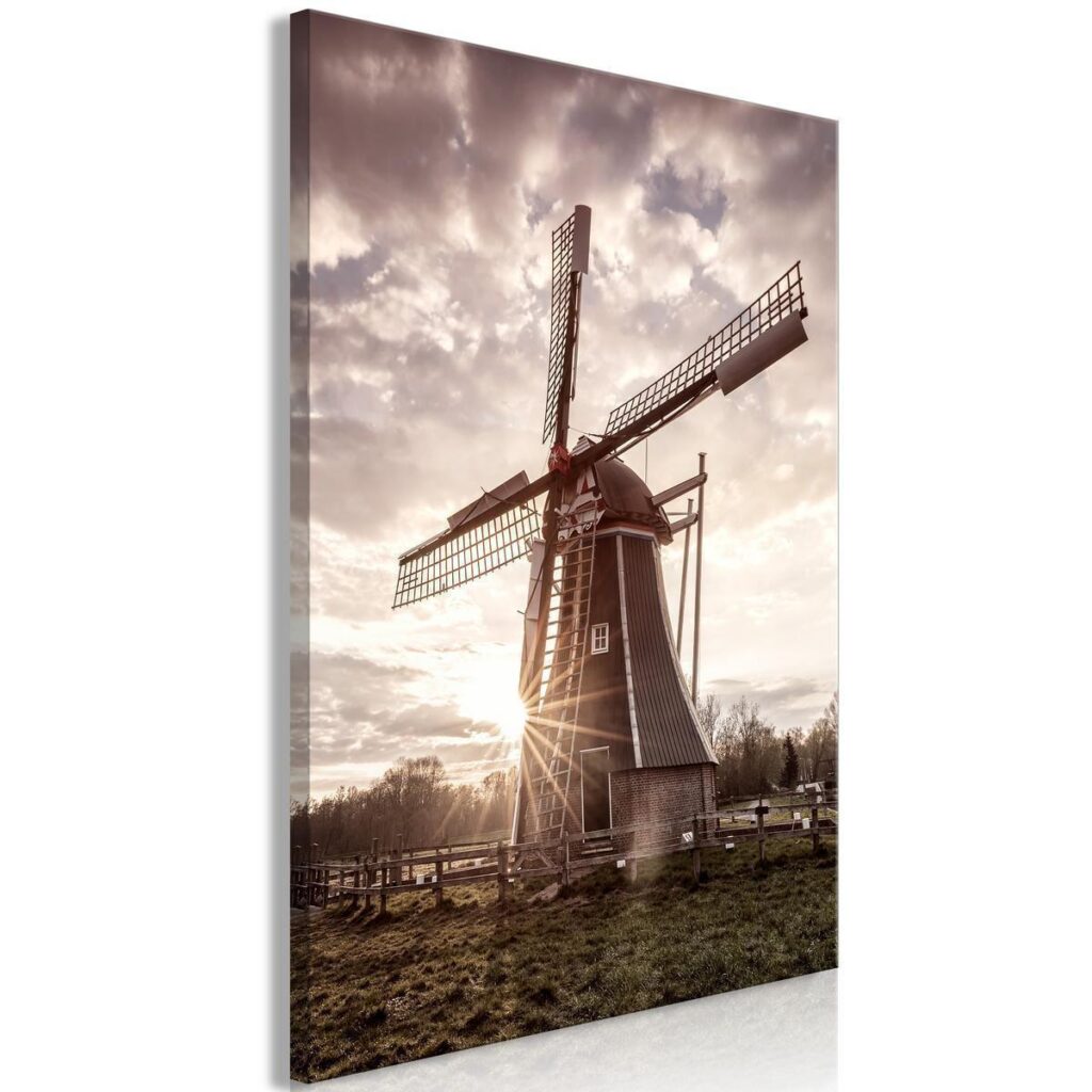 Schilderij - Wind of Memories (1 Part) Vertical - Afbeelding 2