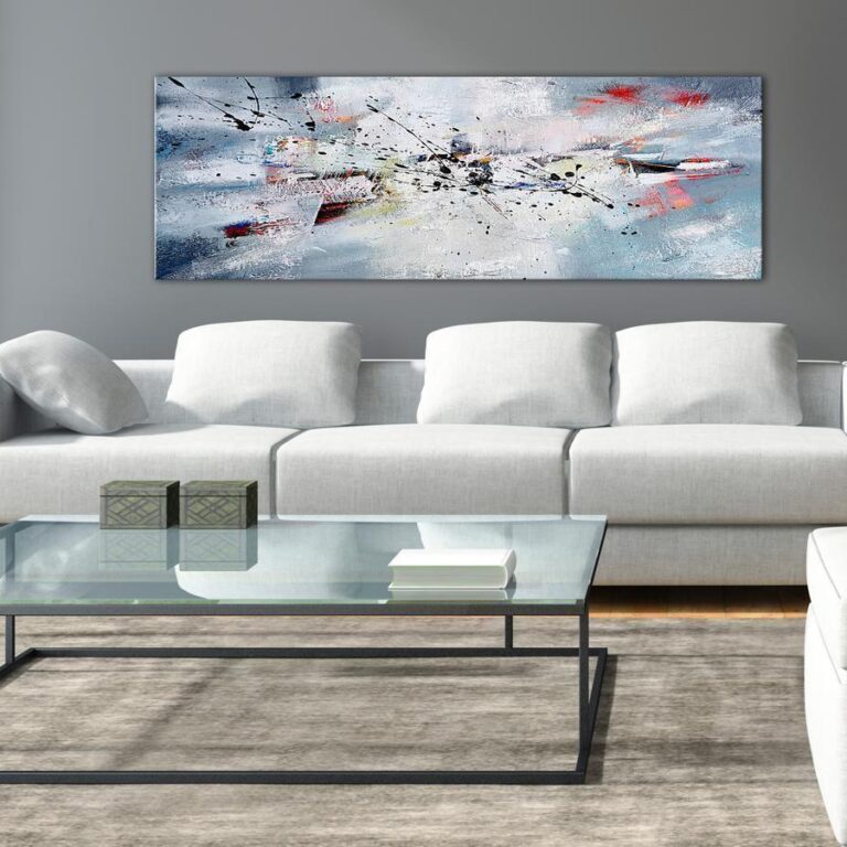 Schilderij - Winter (1 Part) Narrow