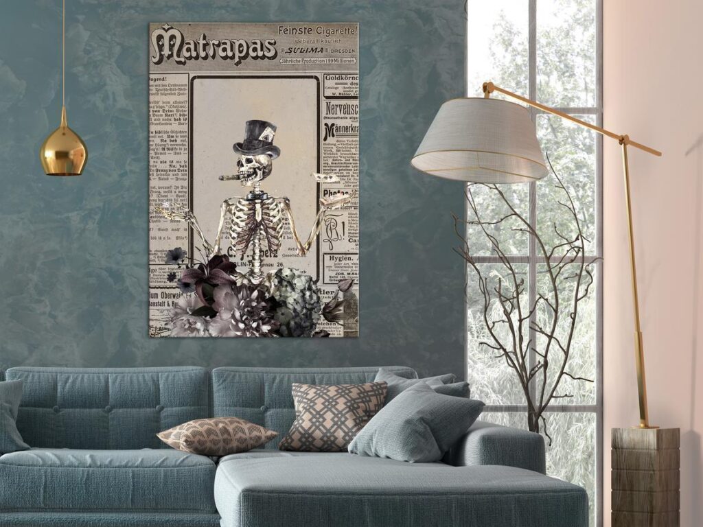 Schilderij - Wizard (1 Part) Vertical