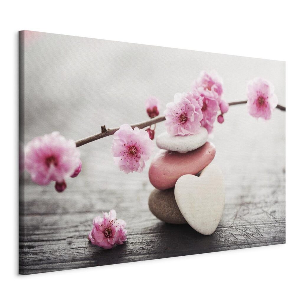 Schilderij - Zen: Cherry Blossoms IV - Afbeelding 3