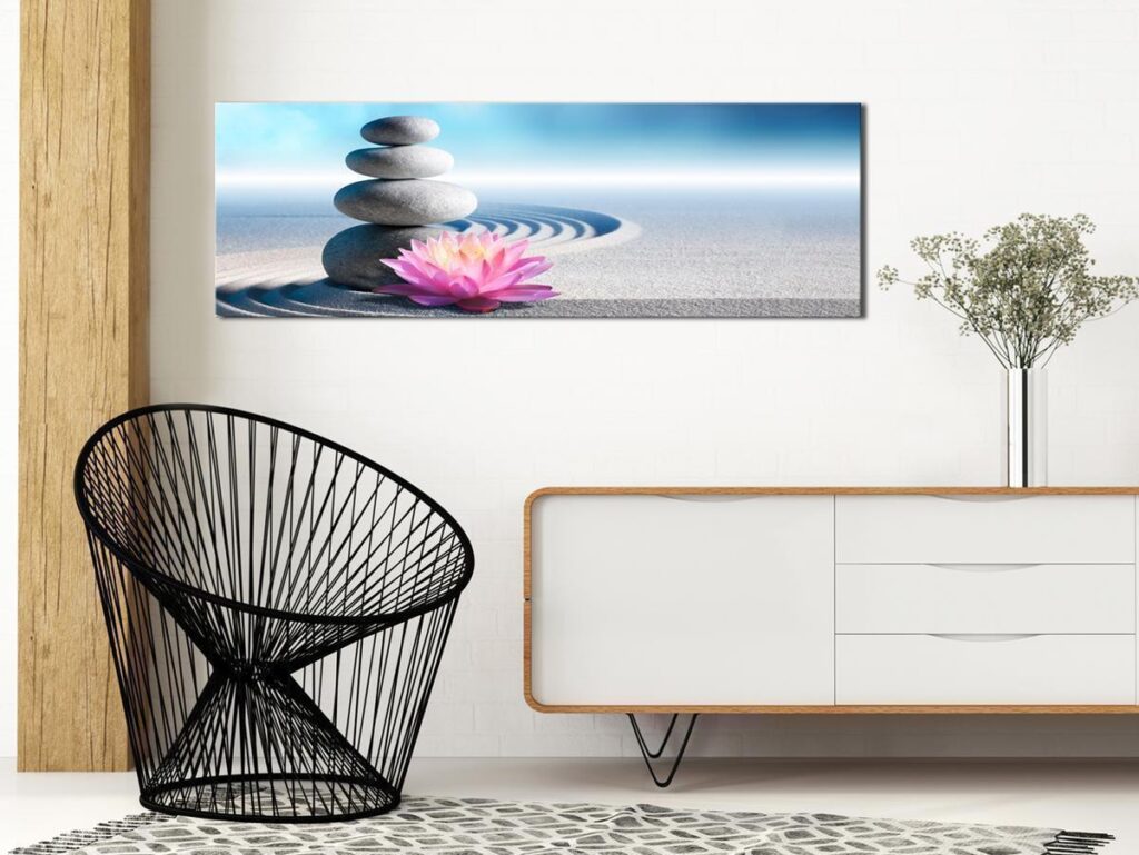 Schilderij - Zen Garden - Afbeelding 2