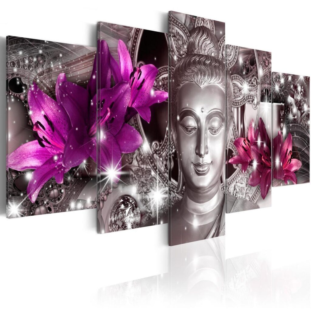 Schilderij - Zen of Glitter - Afbeelding 2