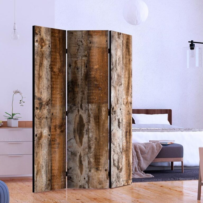 Vouwscherm - Antique Wood
