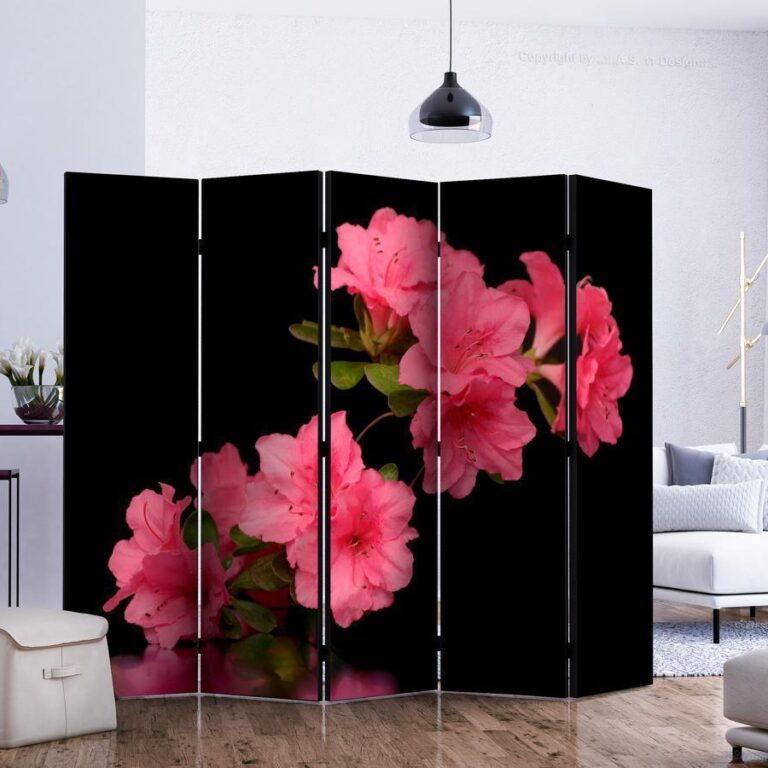 Vouwscherm - Azalea in Black II
