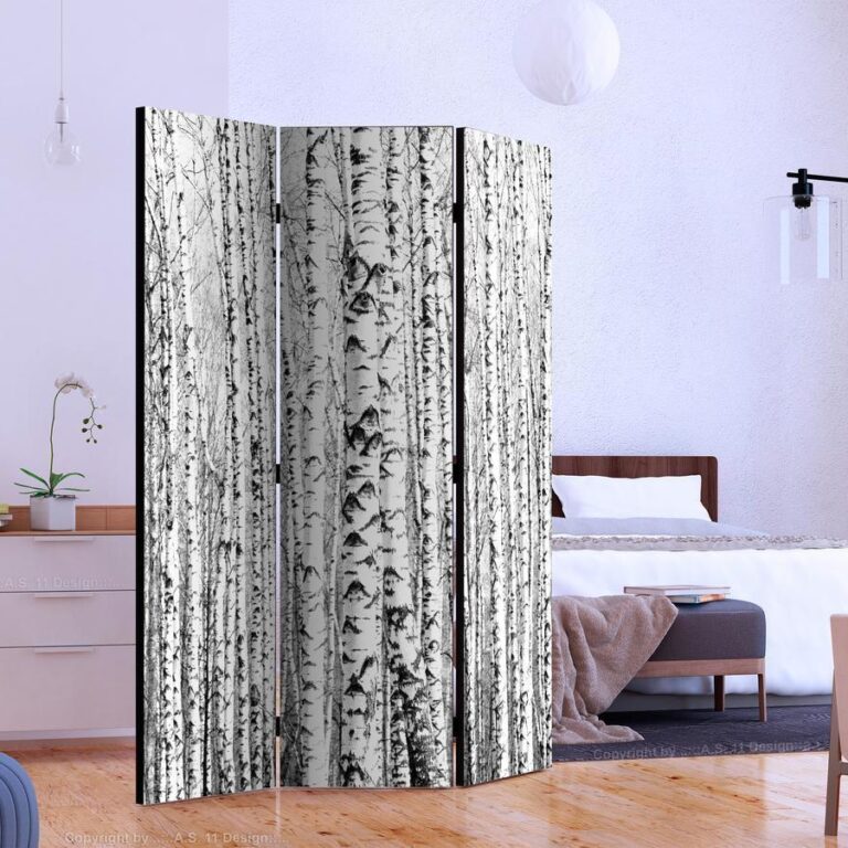 Vouwscherm - Birch forest