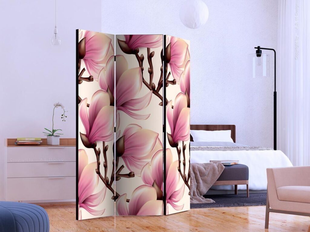 Vouwscherm - Blooming Magnolias