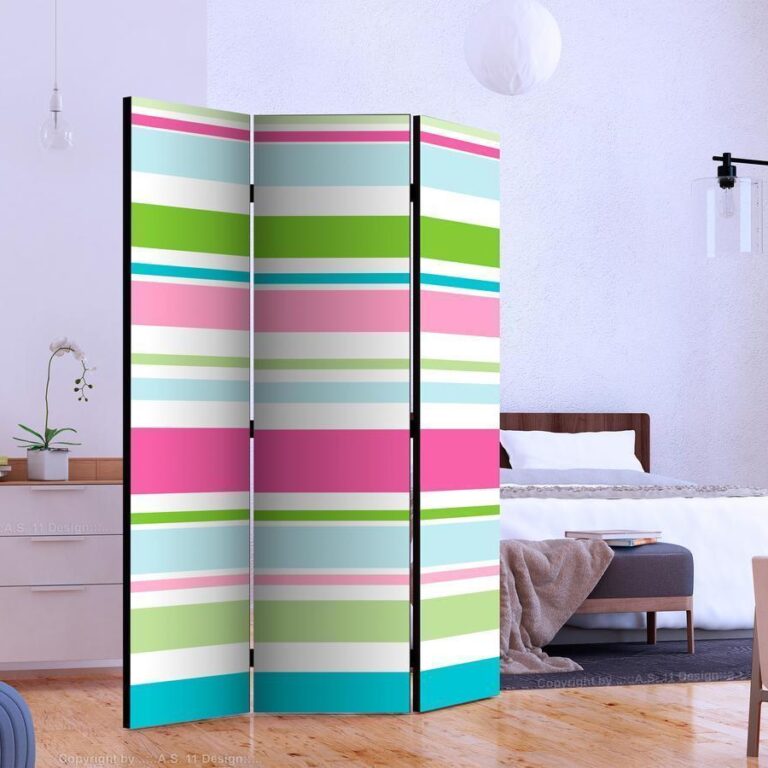 Vouwscherm - Bright stripes