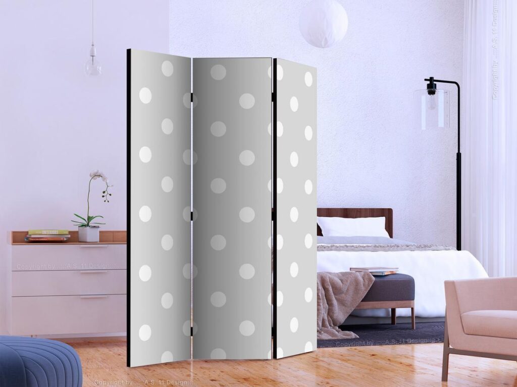 Vouwscherm - Cheerful polka dots