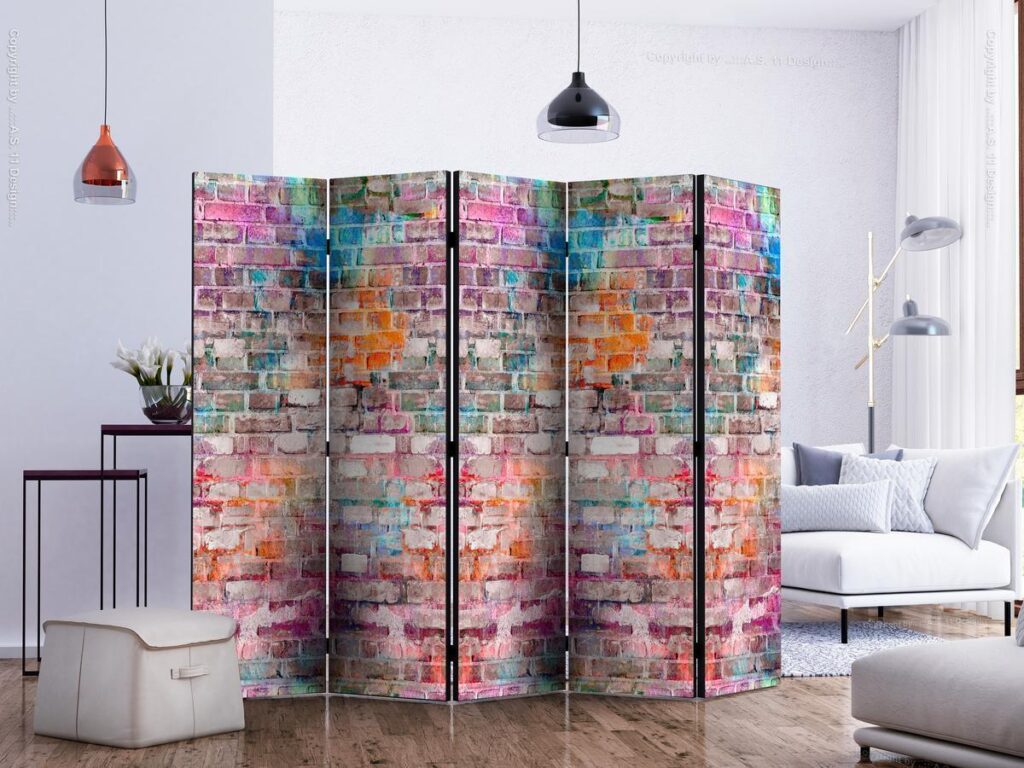 Vouwscherm - Chromatic Wall II