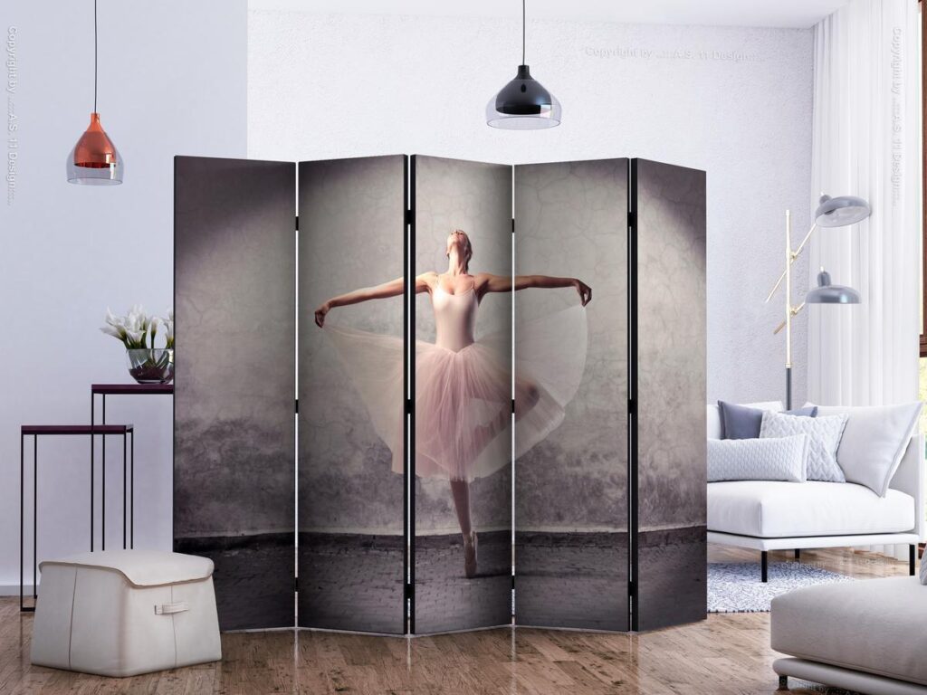 Vouwscherm - Classical dance - poetry without words II