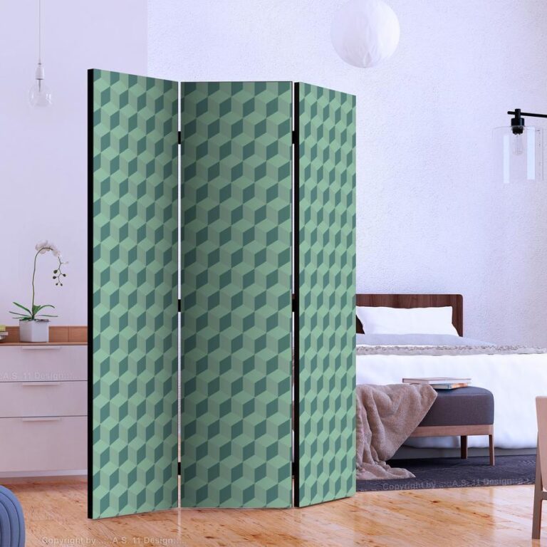 Vouwscherm - Monochromatic cubes