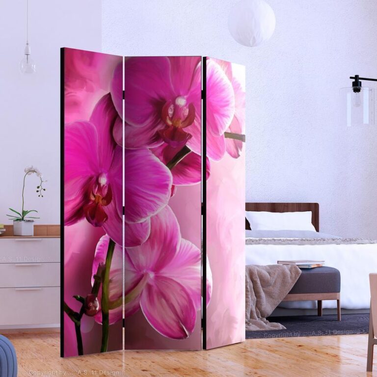 Vouwscherm - Pink Orchid