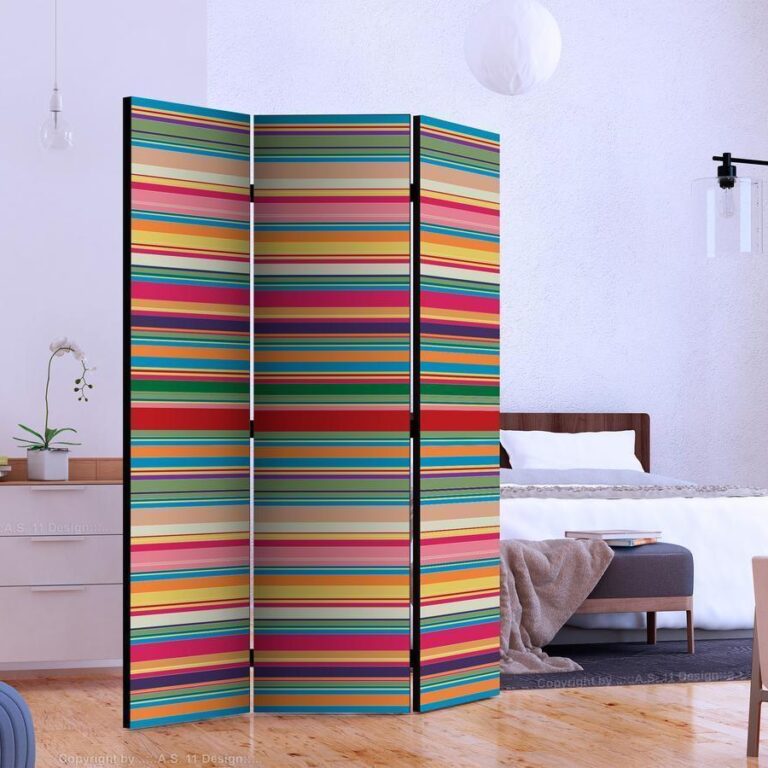 Vouwscherm - Subdued stripes