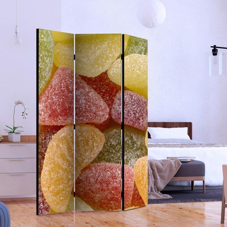 Vouwscherm - Tasty fruit jellies