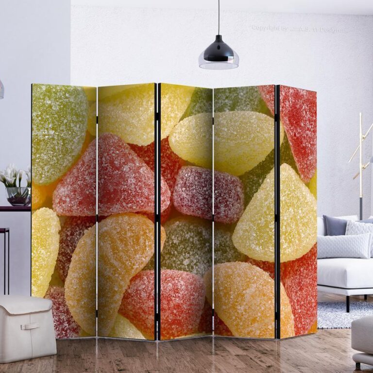 Vouwscherm - Tasty fruit jellies II