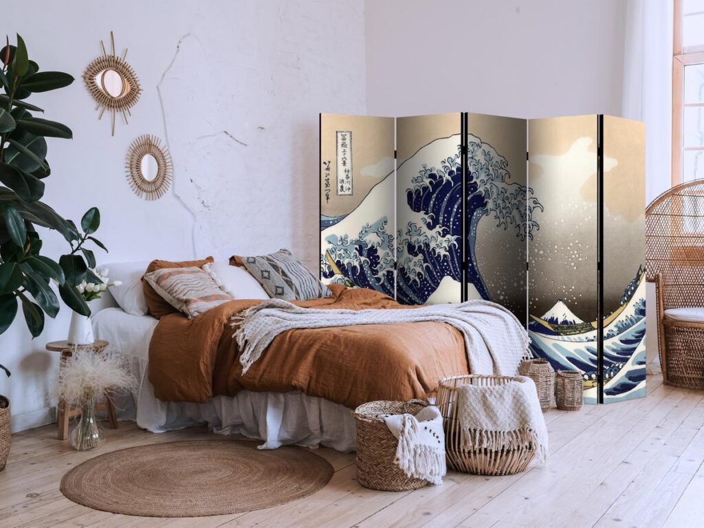 Vouwscherm - The Great Wave off Kanagawa II