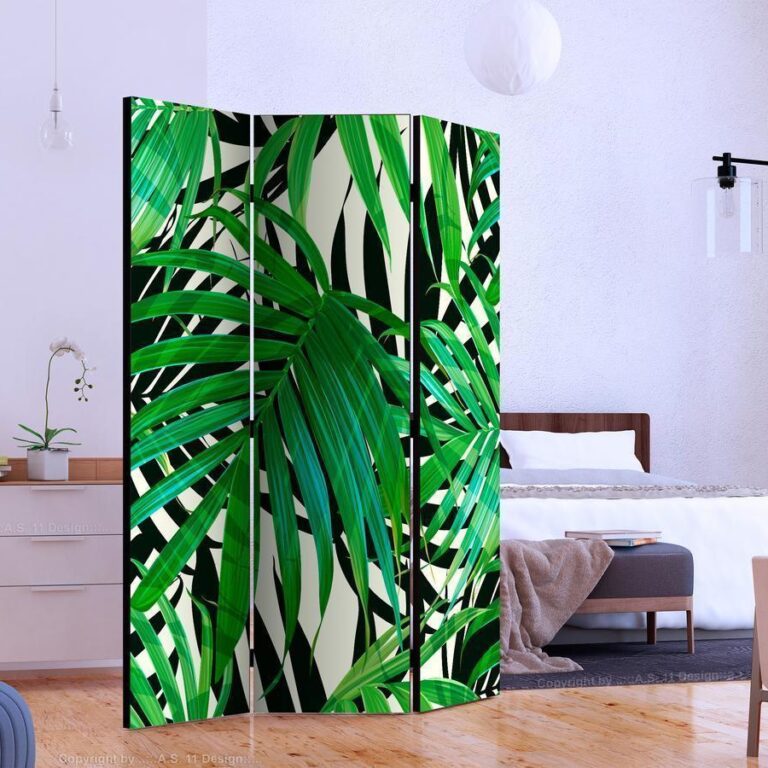 Vouwscherm - Tropical Leaves