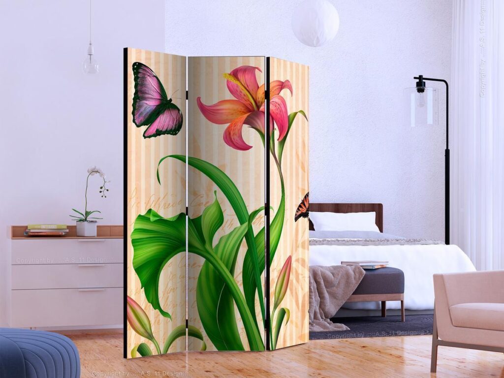 Vouwscherm - Vintage - spring