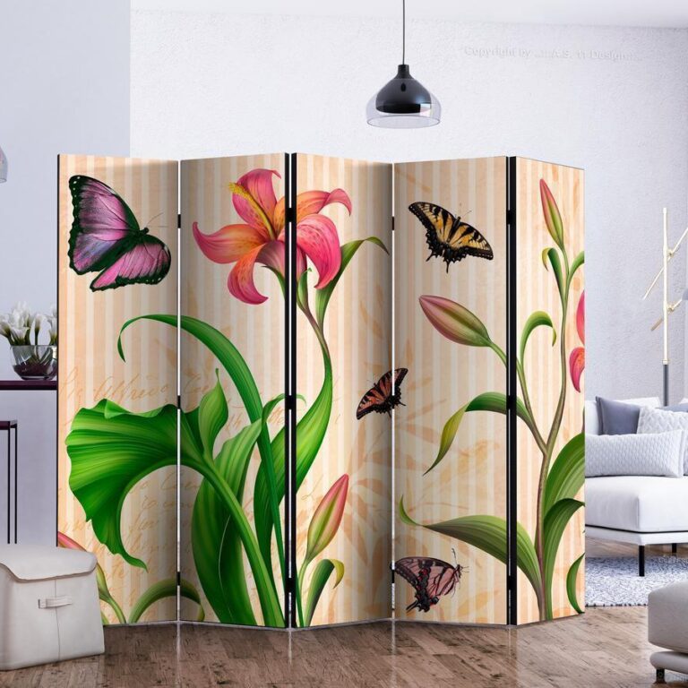 Vouwscherm - Vintage - spring II